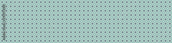 Obraz Abstract Cross Pattern Dots Logo generative computational art illustration