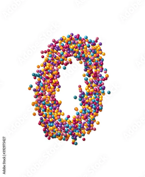 Obraz 3D fonts and lettering designs