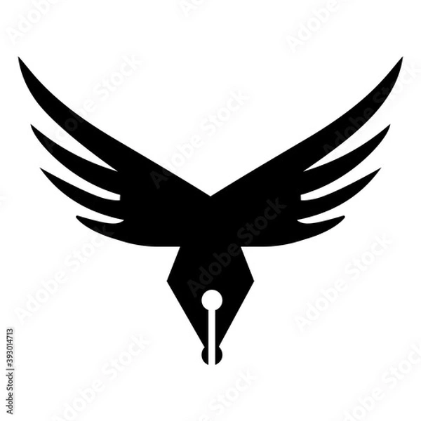 Fototapeta Nightwriter Symbol Design 