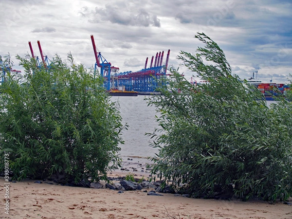 Obraz Containerhafen Hamburg