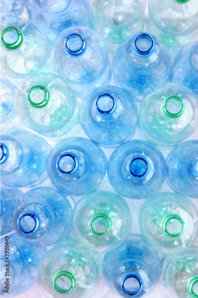 Obraz Empty water bottles