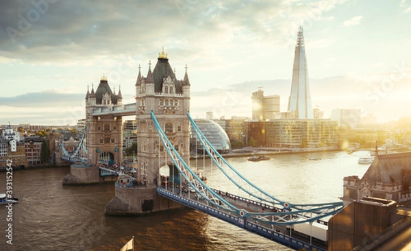 Fototapeta Tower Bridge in London, UK