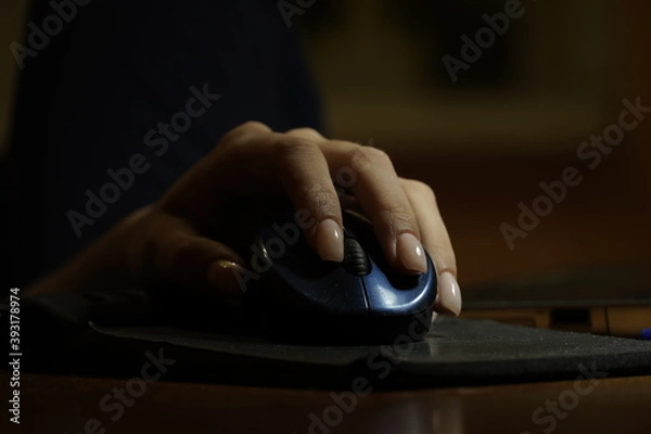 Obraz hand with computer