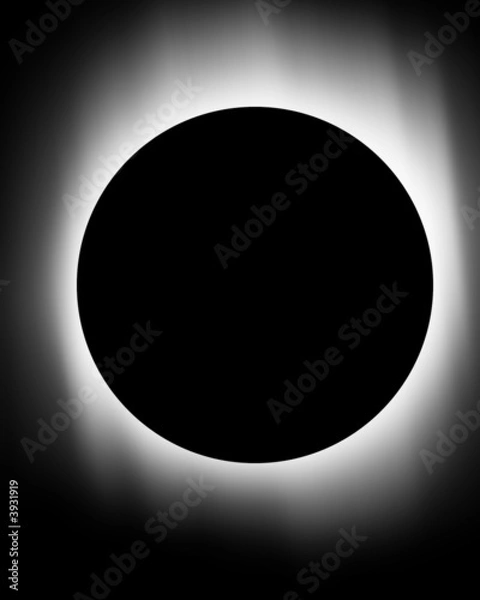 Fototapeta total solar eclipse