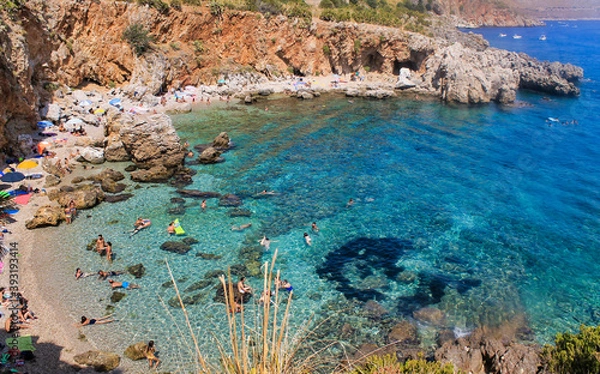 Obraz Mediterranean Sea in Sicily - Riserva dello Zingaro
