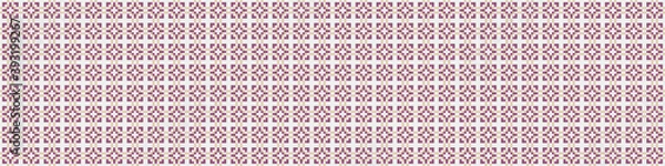 Fototapeta Abstract Cross Pattern Dots Logo generative computational art illustration