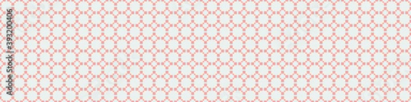 Obraz Abstract Cross Pattern Dots Logo generative computational art illustration