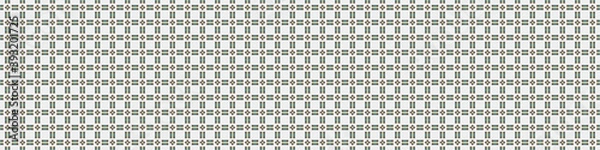 Fototapeta Abstract Cross Pattern Dots Logo generative computational art illustration