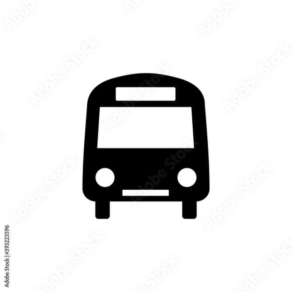 Fototapeta Bus icon vector. bus vector icon