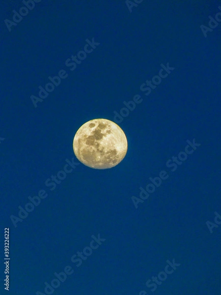 Obraz full moon over sky