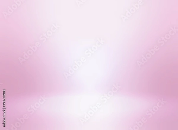 Fototapeta Pink empty room studio gradient used for background and display your products - Vector