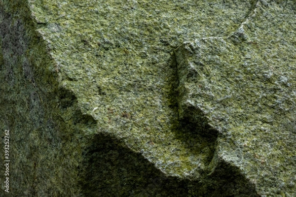 Fototapeta Abstract Close Up Detail Of Weathered Rock Face. Nature, Textures Backgrounds. Stock Photo

