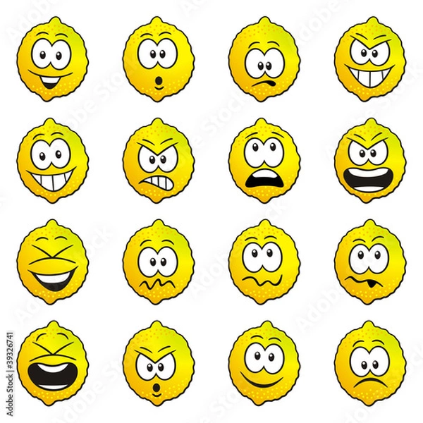 Obraz Lemon Faces