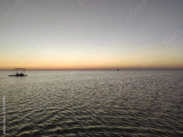 Obraz sunset over the sea