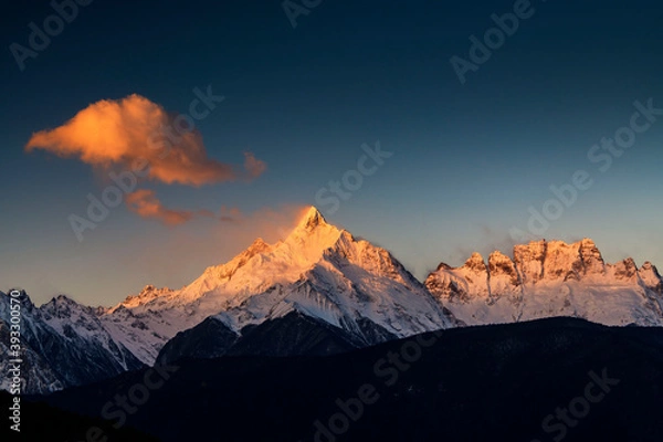 Obraz 中国云南迪庆梅里雪山