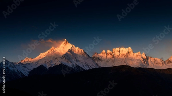 Obraz 中国云南迪庆梅里雪山