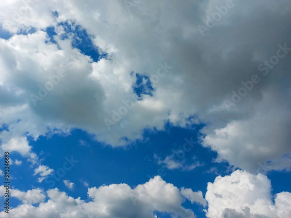 Obraz blue sky with clouds