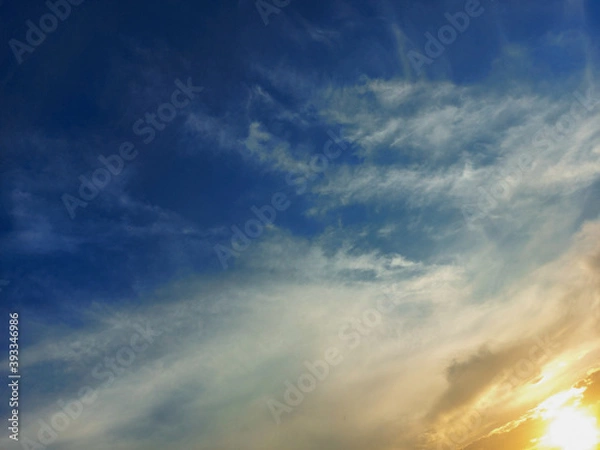 Obraz sky and clouds