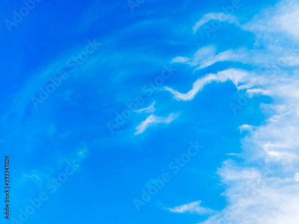 Obraz blue sky with clouds