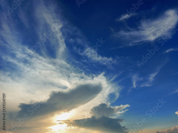 Obraz sky and clouds