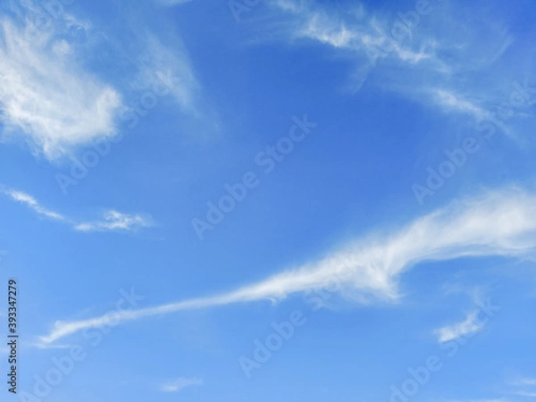 Obraz blue sky with clouds