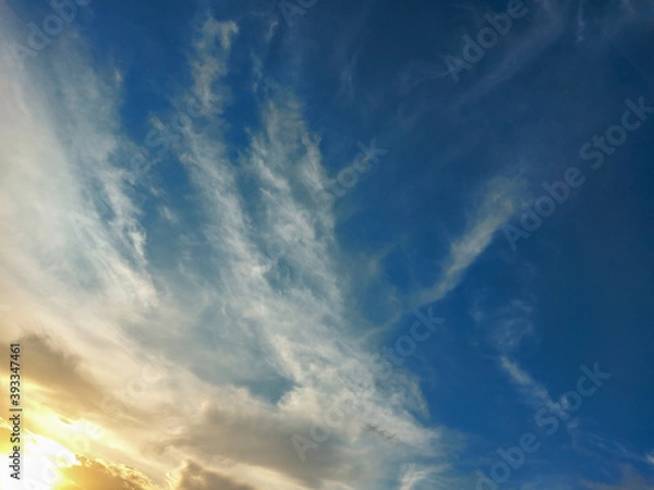 Obraz sky and clouds