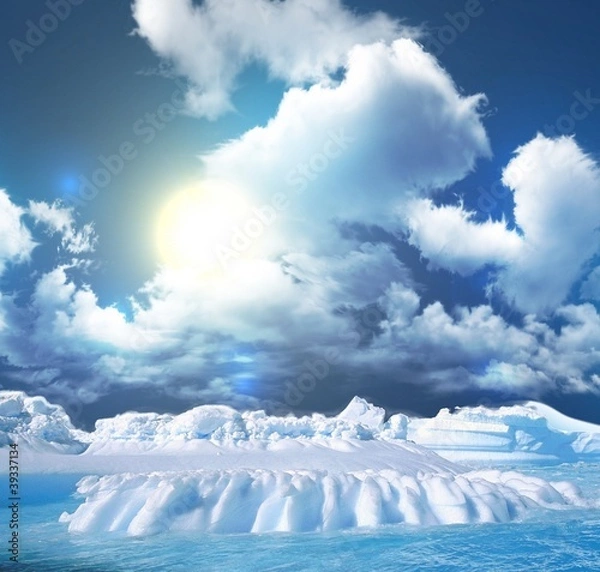 Obraz lód