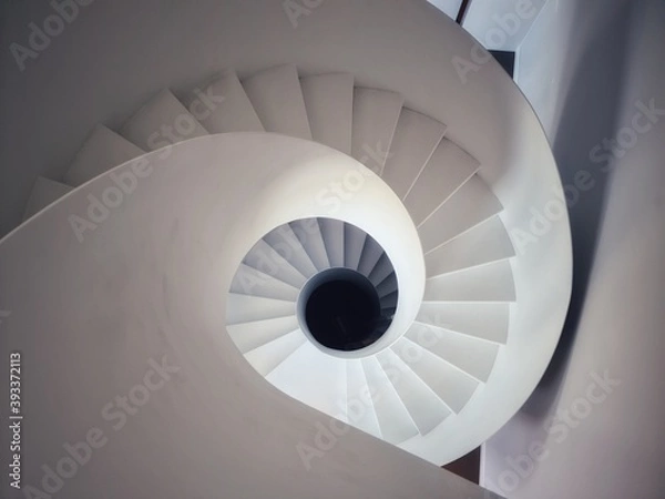 Obraz Modern spiral staircase