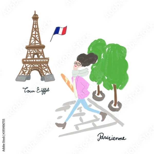 Obraz パリのイメージ