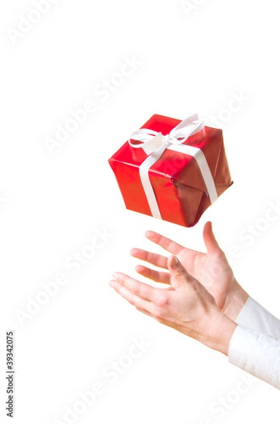 Obraz hands catching the gift
