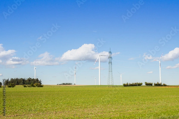 Obraz Windräder in der Natur