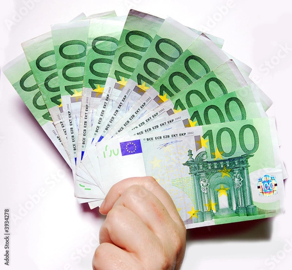 Fototapeta Ich bin reich!