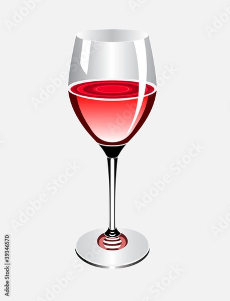 Obraz Wine glass