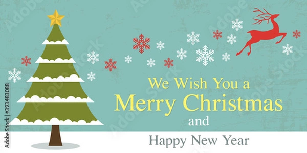 Obraz Christmas and New Year design, クリスマス