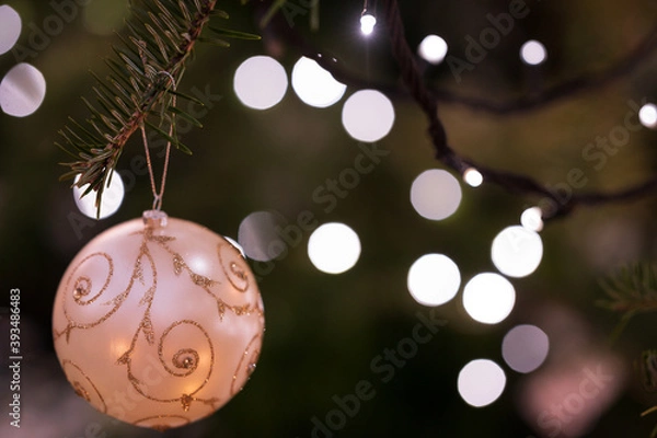 Fototapeta クリスマスツリーの飾り