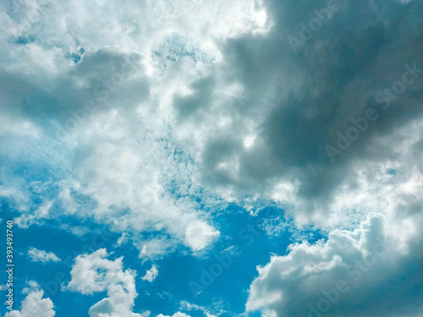 Obraz blue sky with clouds