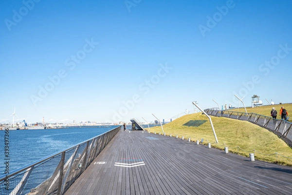 Fototapeta 横浜・大さん橋　風景