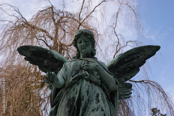 Fototapeta Engel Friedhof