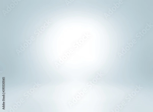 Fototapeta Gray empty room studio gradient used for background and display your products - Vector	
