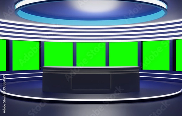 Obraz Virtual set 3D