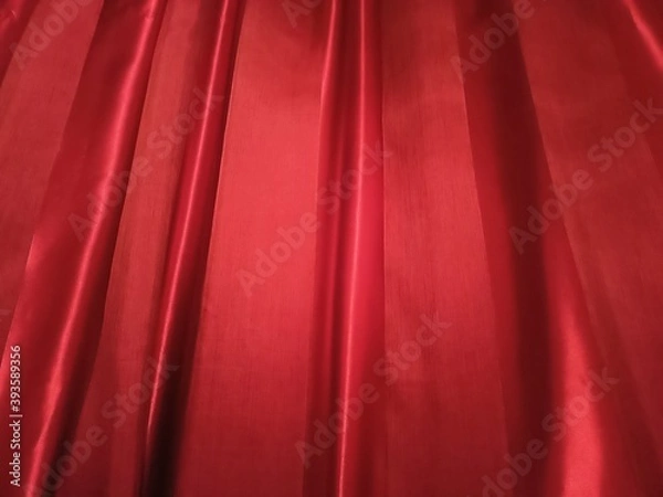 Fototapeta red curtain background