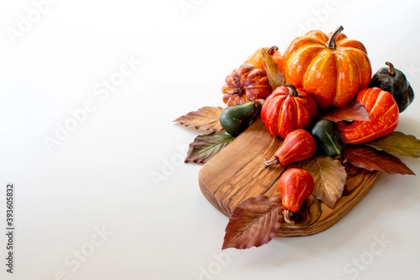 Obraz Fall Pumpkins and Gourds