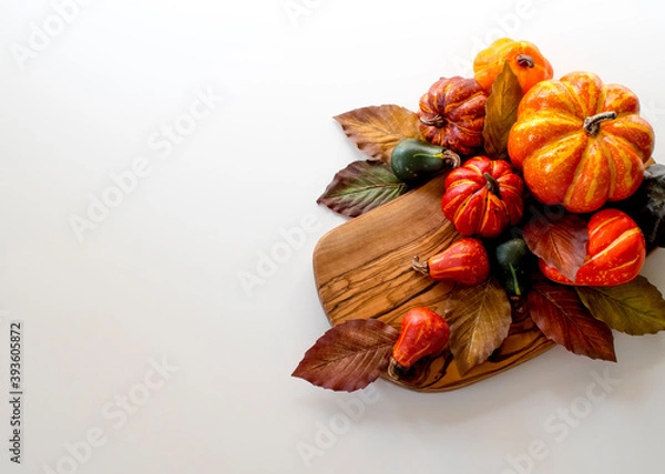 Obraz Fall Pumpkins and Gourds