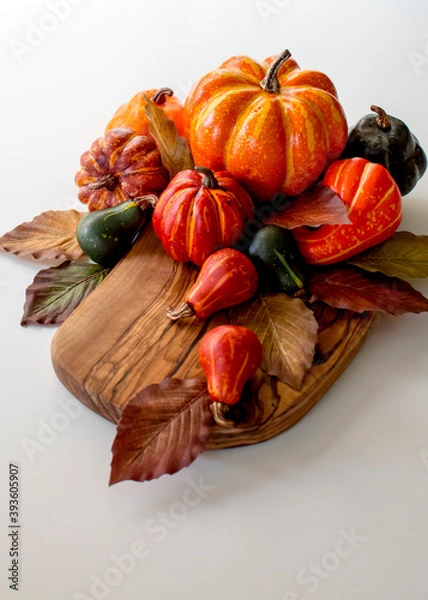 Obraz Fall Pumpkins and Gourds