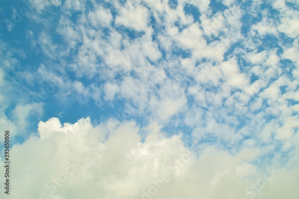 Obraz blue sky with clouds