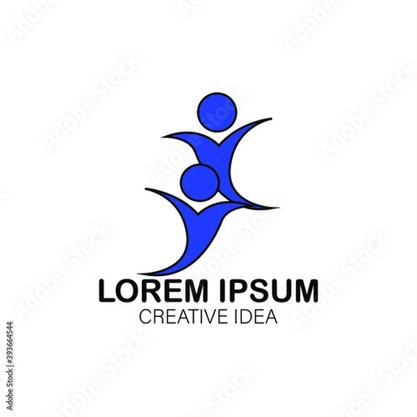 Fototapeta abstract logo design