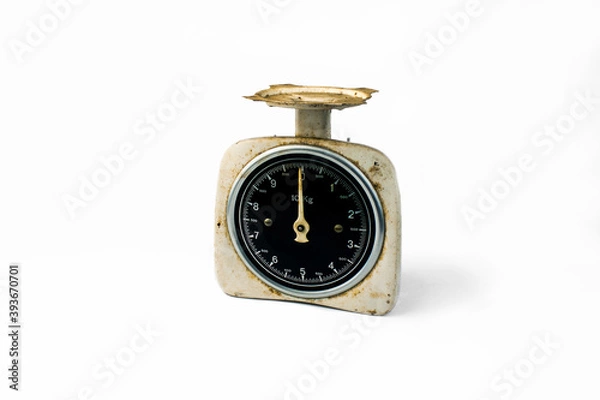 Obraz old kitchen scale
