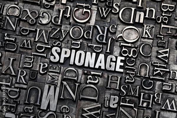 Fototapeta spionage