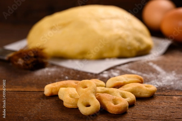 Obraz Fresh home made pretzel