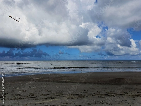 Obraz storm on the beach